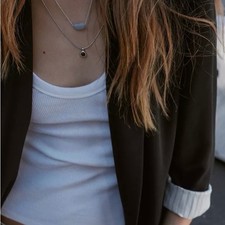 Zara Printed Cuff Blazer EUC Sz M