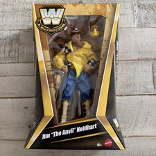 New Foundation Jim The Anvil Neidhart #24 (WWE Elite Legends, Mattel) New in Box