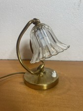 LAMPADA VINTAGE ART DECO ABAT JOUR DESIGN OTTONE VETRO MODERNARIATO MID CENTURY