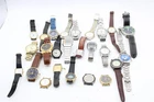 F x25 Vintage Gents Quartz Wristwatches Not Tested Inc Seiko, Sekonda Etc