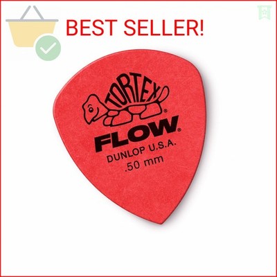 Jim Dunlop Tortex  Flow  Pick .50MM - 12 Pack