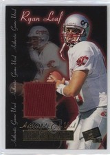 1998 Press Pass Game-Used Jerseys Jersey Card /425 Ryan Leaf Rookie RC 07ap. rookie card picture