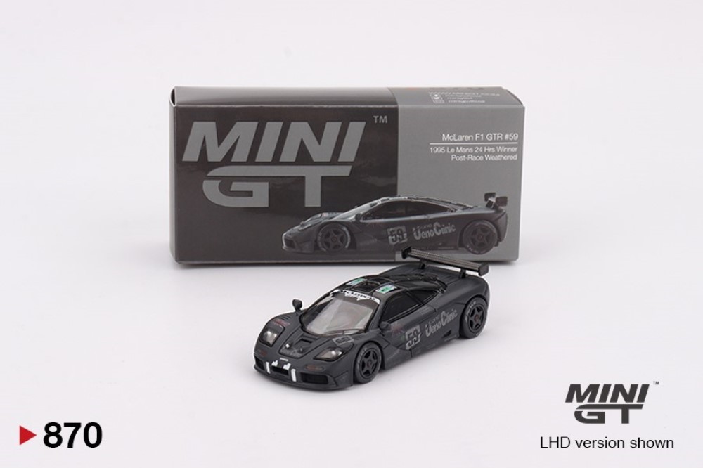 Mini GT 1:64 McLaren F1 GTR #59 1995 Le Mans 24Hr Winner