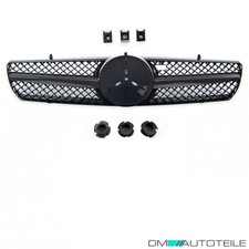 K&uuml;hlergrill K&uuml;hlergitter Schwarz glanz passt f&uuml;r Mercedes CL (C215) ab 1999-2006