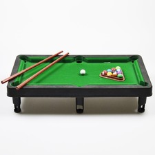 SET CARAMBOLA GIOCO DA TAVOLO CON 11 BIGLIE 2 STECCHE E TRIANGOLO 30X25 CIRCA