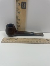 VTG Estate “CZECH” Tobacco Smoking Pipe, Billiard Straight Briar Glossy
