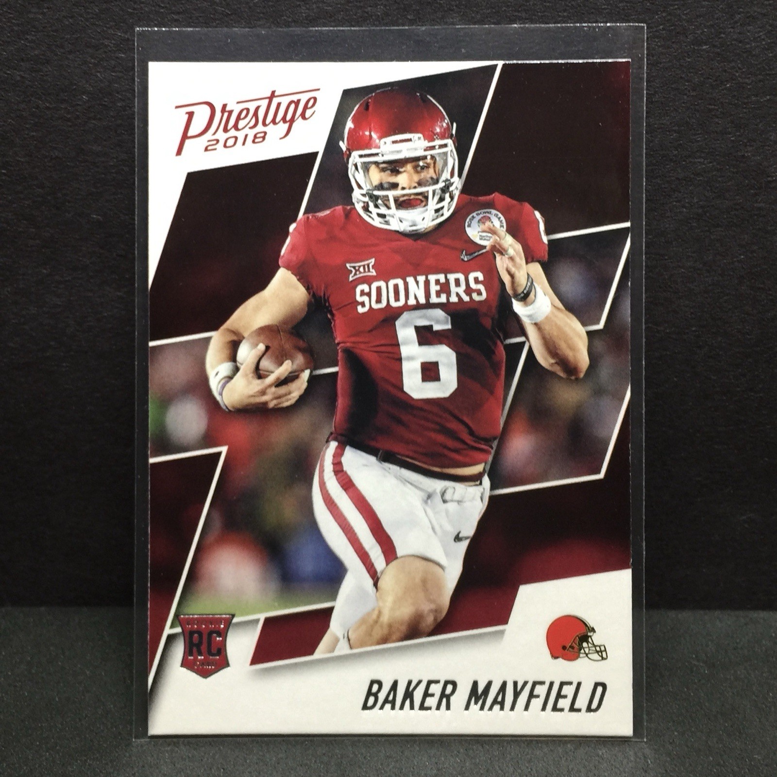Baker Mayfield 2018 Panini Prestige Rookie Card (RC) #203