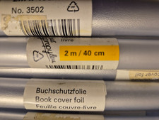 1  Bucheinbandfolie Buchschutzfolie 40 cm x 2...