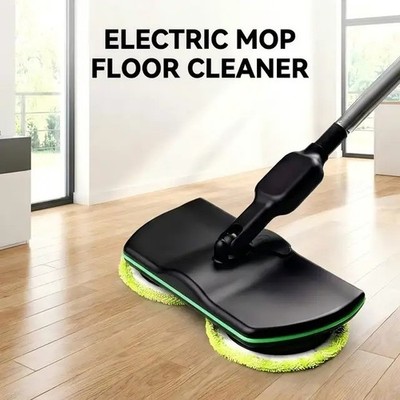 UK kabelloser elektrischer Spinnmop wiederaufladbarer Bodenreiniger Schrubber