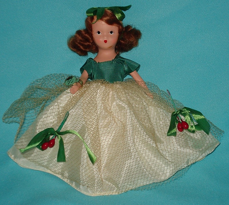 MIB! Vintage DECEMBER GIRL Nancy Ann Storybook Doll