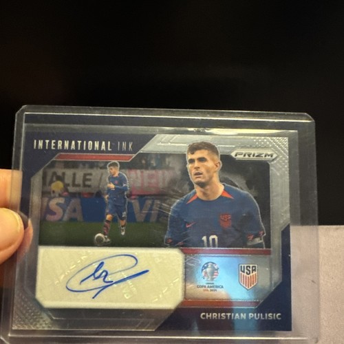 2024 Panini Prizm Copa America - International Ink Christian Pulisic Auto