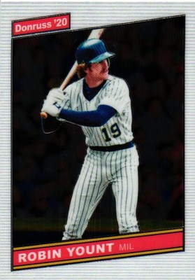 2020 Donruss Optic #R86-24 Robin Yount Retro 1986