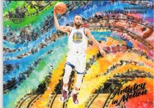 Basketball Stephen Curry 2024-25 Panini Court Kings Artistry in Motion Insert #4