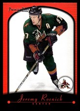 2000-01 Topps Premier Plus Jeremy Roenick #12 Phoenix Coyotes NHL Hockey Base 
