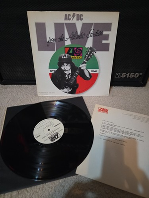 #ad #ad Ac Dc Live From The Atlantic Studios Lp Vinyl 1978 WL PROMO W Letter EX NM $999.99