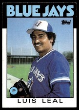 1986 Topps Luis Leal Toronto Blue Jays #459