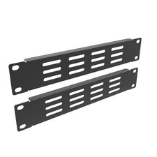 2 Pcs of 10 inch Vented Blank Panel 1U Rack Mount for RackMate TT Mini Server...
