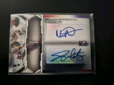 NELSON RODRIGUEZ / JEREMY MARTINEZ 2011 Bowman Sterling Dual Auto #USDA-RM /299