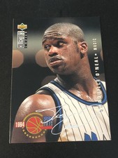 1994-95 Collector's Choice Pro Files Silver Foil Signature Shaquille O'Neal