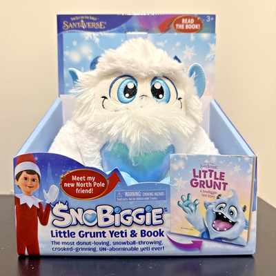 Elf on the Shelf SnoBiggie Yeti Plush & Book Set LumiStella BRAND NEW