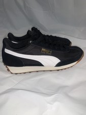 Size 10 - Puma Easy Rider Vintage Black White
