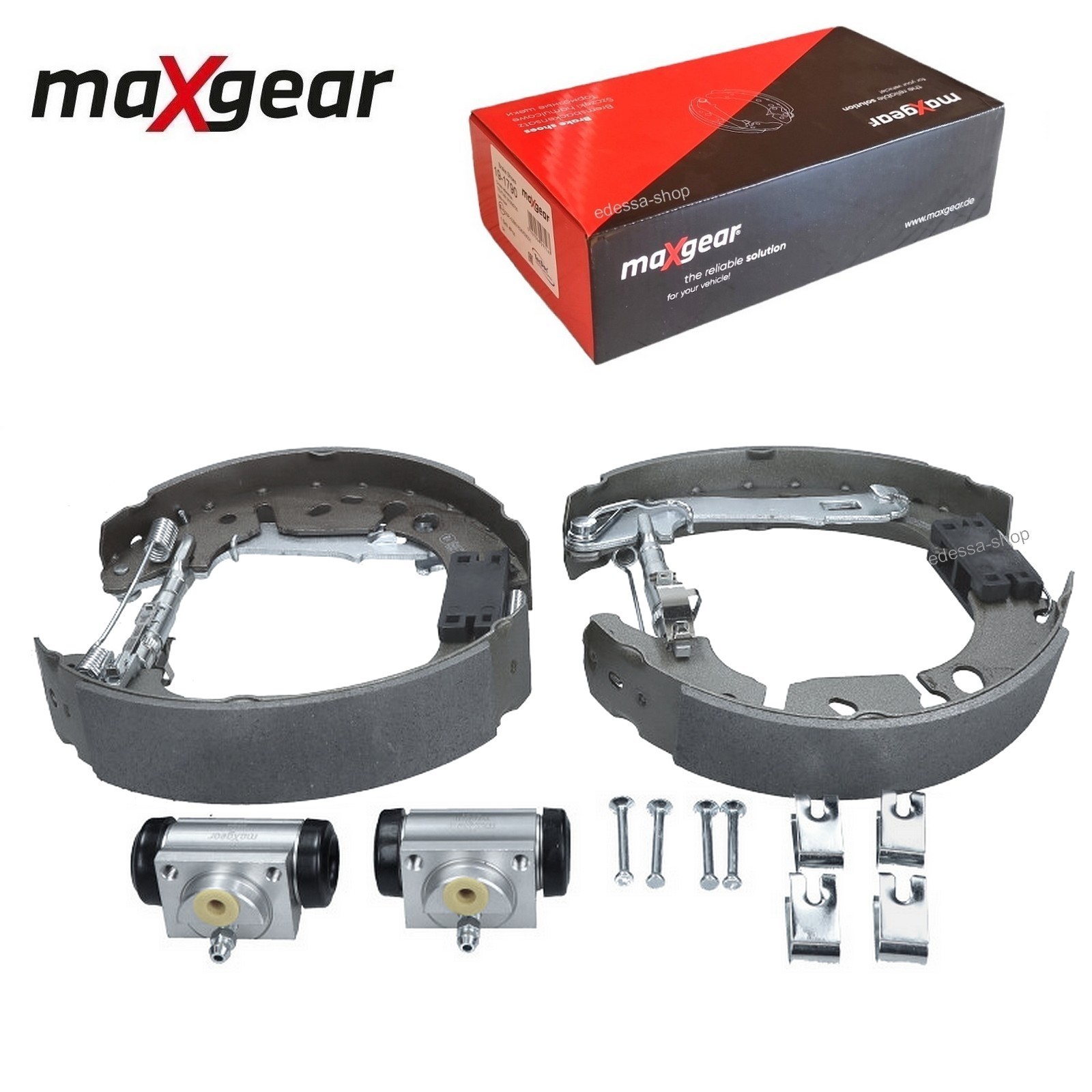 Bremsbackensatz für OPEL ADAM M13 CORSA D S07 mit Radbremszylinder 195669KIT