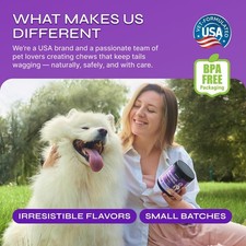 Dog UTI Treatment - 1080 mg Cranberry Extract - 130 Treats Cranberry. Exp-01/26