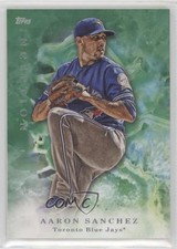 2017 Topps Inception Green Aaron Sanchez #67 0k9w