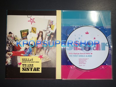 Sistar 1st Single Album Push Push CD Photobook Great Rare OOP