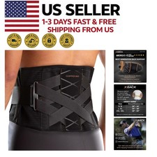 Copper Fit X Back Brace Lumbar Support Adjustable Breathable Large X Large