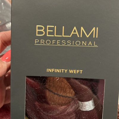 #ad Infinity Weft 20” Mulberry wine #510 Natural Hair Extension $350.00