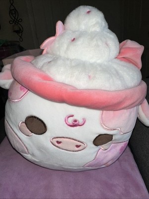 CUDDLE BARN MOO SHAKES SERIES 2 - 11'' SAKURA MOOSHAKE COW PLUSH A