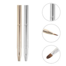2 Pcs Applicateur Pinceau À Lèvres Outils De Maquillage Pinceaux