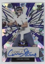 2022 Leaf Valiant Purple Crystals 1/10 Carson Strong #BA-CS1 Auto 1q2