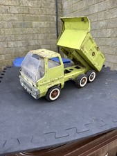 Vintage Tonka Dump Truck Metal Toy Lorry Tipper Model 2585 very play worn 