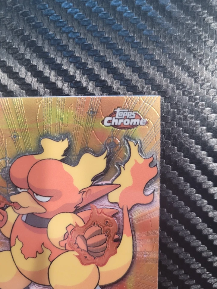 Pokemon Topps Chrome Magmar #126 TV Animation Edition Series 2 Holo Rare 2000/MP - Image 3 of 4