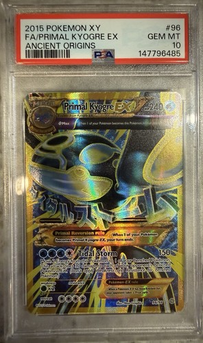 Primal Kyogre-EX graded PSA 10 for sale on eBay