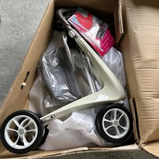 Byacre Carbon Ultralight Rollator Walker Oyster White New REGULAR Size New!