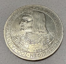 1978 Austria 100 Schilling Silver Coin 700th Anniversary Battle of Dürnkrut