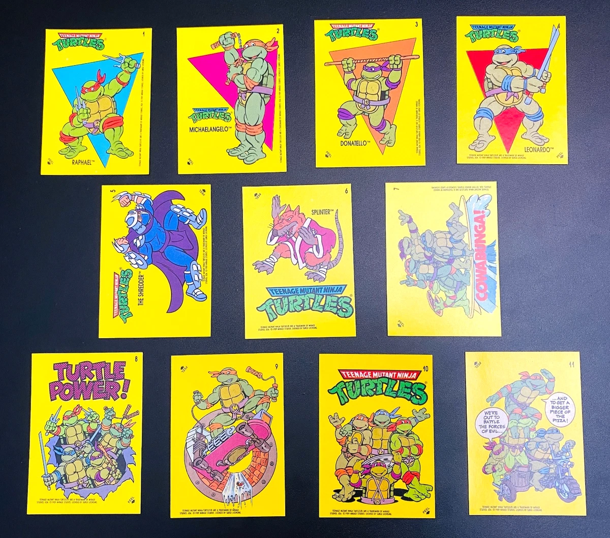 Teenage Mutant Ninja Turtles TV & Movies Collectable Trading Cards