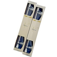 Two Glacier Bay Norfolk Towel Bars 18" Wall Mount Silver Finish White Knobs NEW