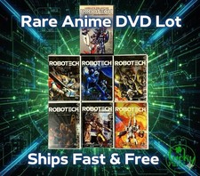 Robotech Complete DVD Lot Rare Anime Collection | Mecha Sci-Fi Classic Fast Ship