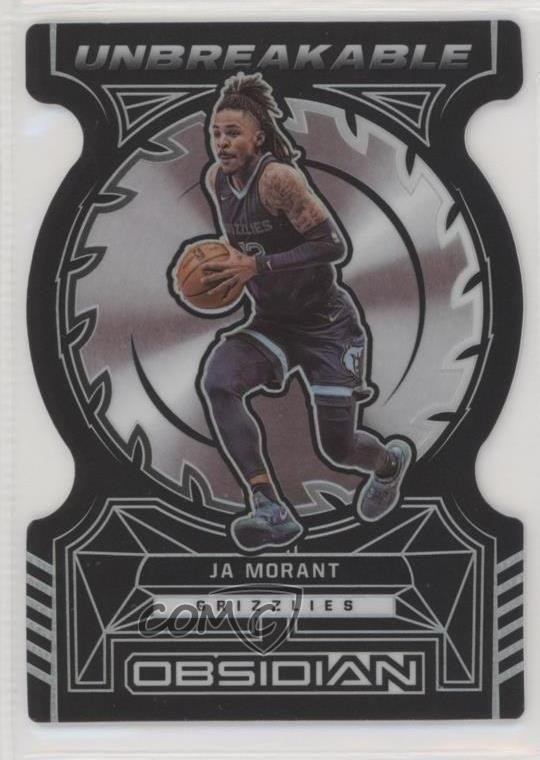 2021-22 Panini Obsidian Unbreakable Ja Morant #24 0po0