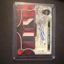 2025 Topps Tier One Michael Harris II Autograph Relic #AT1R-MH /10 Braves