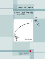 Green Leaf Prelude | For Piano Trio. Klaviertrio. Partitur Und Stimmen. | 20 S.