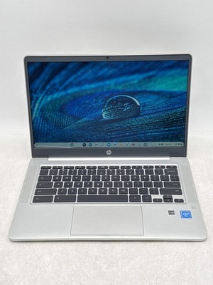 HP Chromebook 14a-na0010ds 14'' Intel Celeron N4020 Chrome OS Laptop