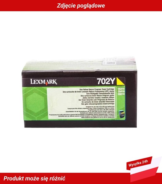 70C20Y0 Lexmark Cs310N WkłAd Z Tonerem ŻółTy-image