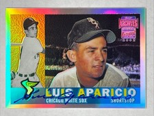 2002 Topps Archives Reserve Luis Aparicio Auto Chicago White Sox #240