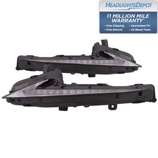 Daytime Running Lamps Set Fits 2016 Lexus Is200tis300 14-15 Is250 14-16 Is350