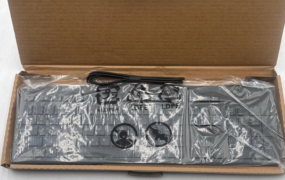 New HP USB Slim Keyboard Win 8 US 803181-001 - Image 3 of 3